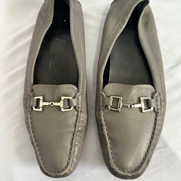 Gucci Women's Horsebit Driver Loafers - Size 39 - Picture 1 of 9